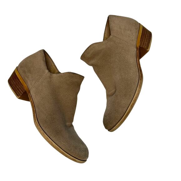 Lucky Brand Shoes - Lucky Brand Brett Suede Booties - Size 6